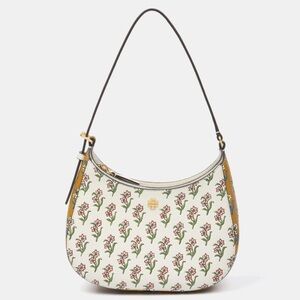 Tory Burch Emerson Mixed Ditsy Print Shoulder Bag